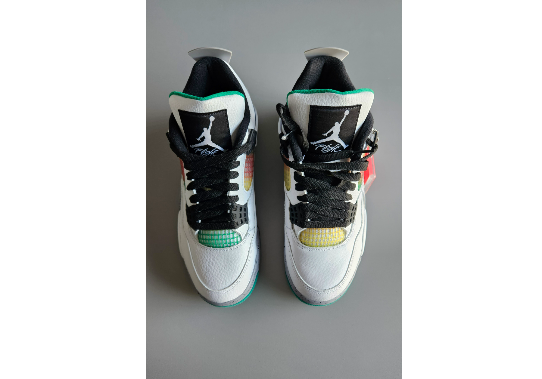 Air Jordan 4 WMNS 'RastaUniversity Red Lucid Green' (2020) photo 3