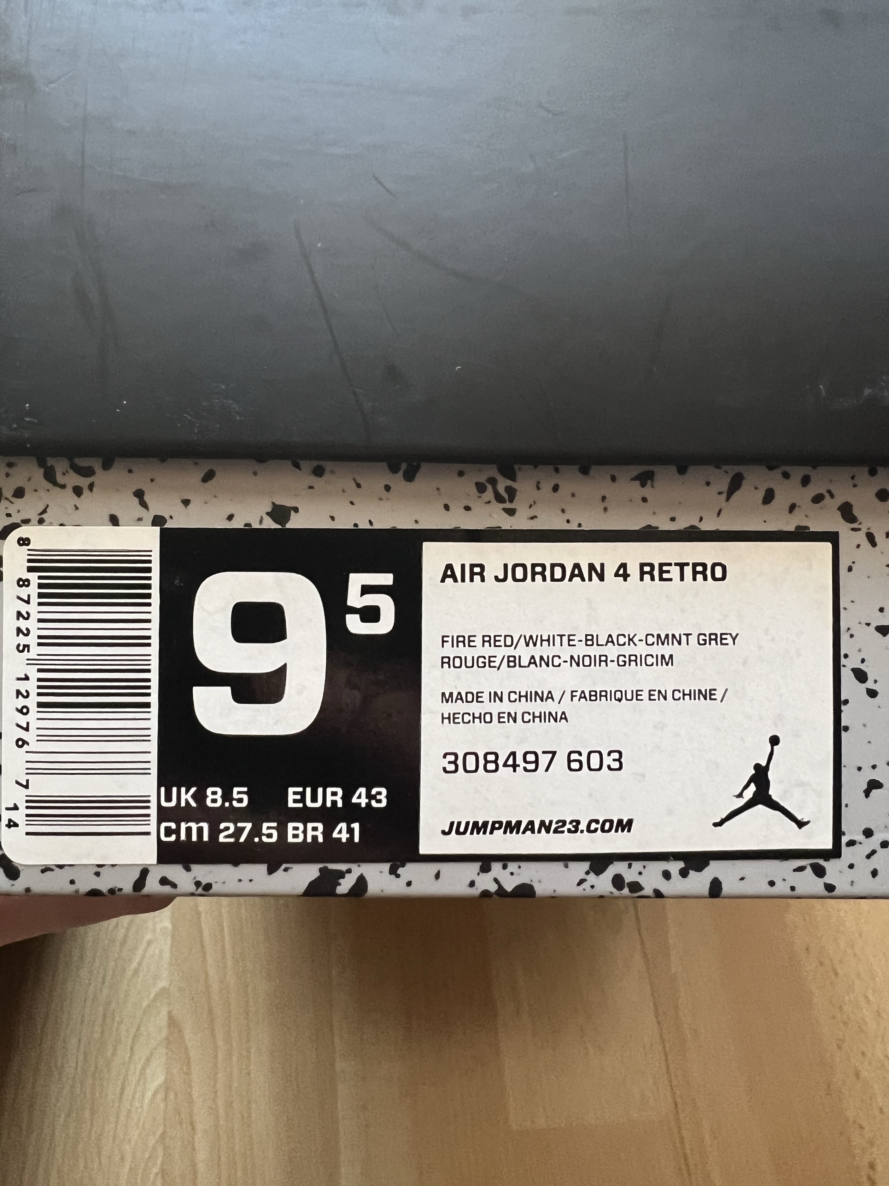 Air Jordan 4 Retro White Cement (2016) photo 7