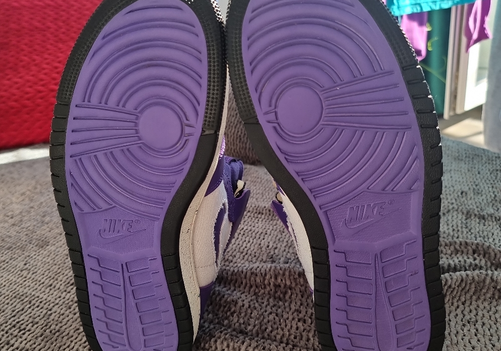 Air Jordan 1 Zoom CMFT Crater Purple (2022) photo 5