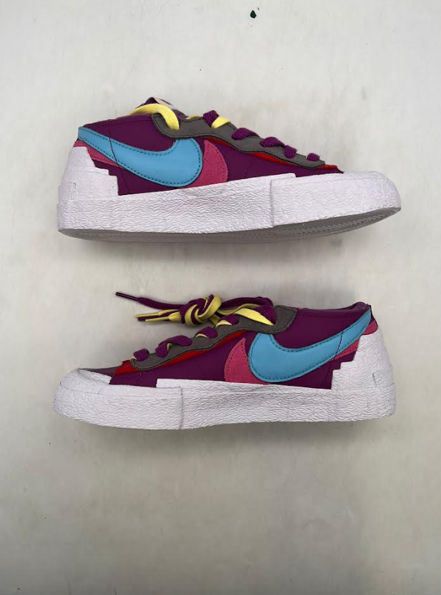 Nike x sacai x KAWS Blazer Low Purple Dusk (2021) photo 3