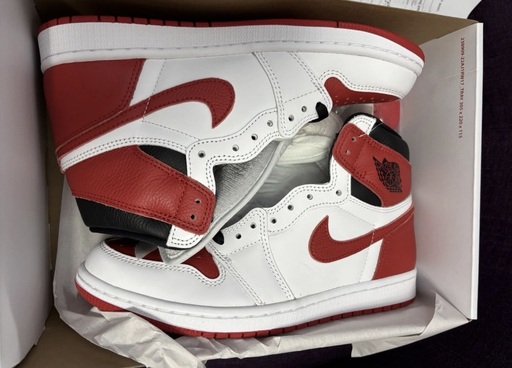 Air Jordan 1 High Heritage 'White Red' (2022)