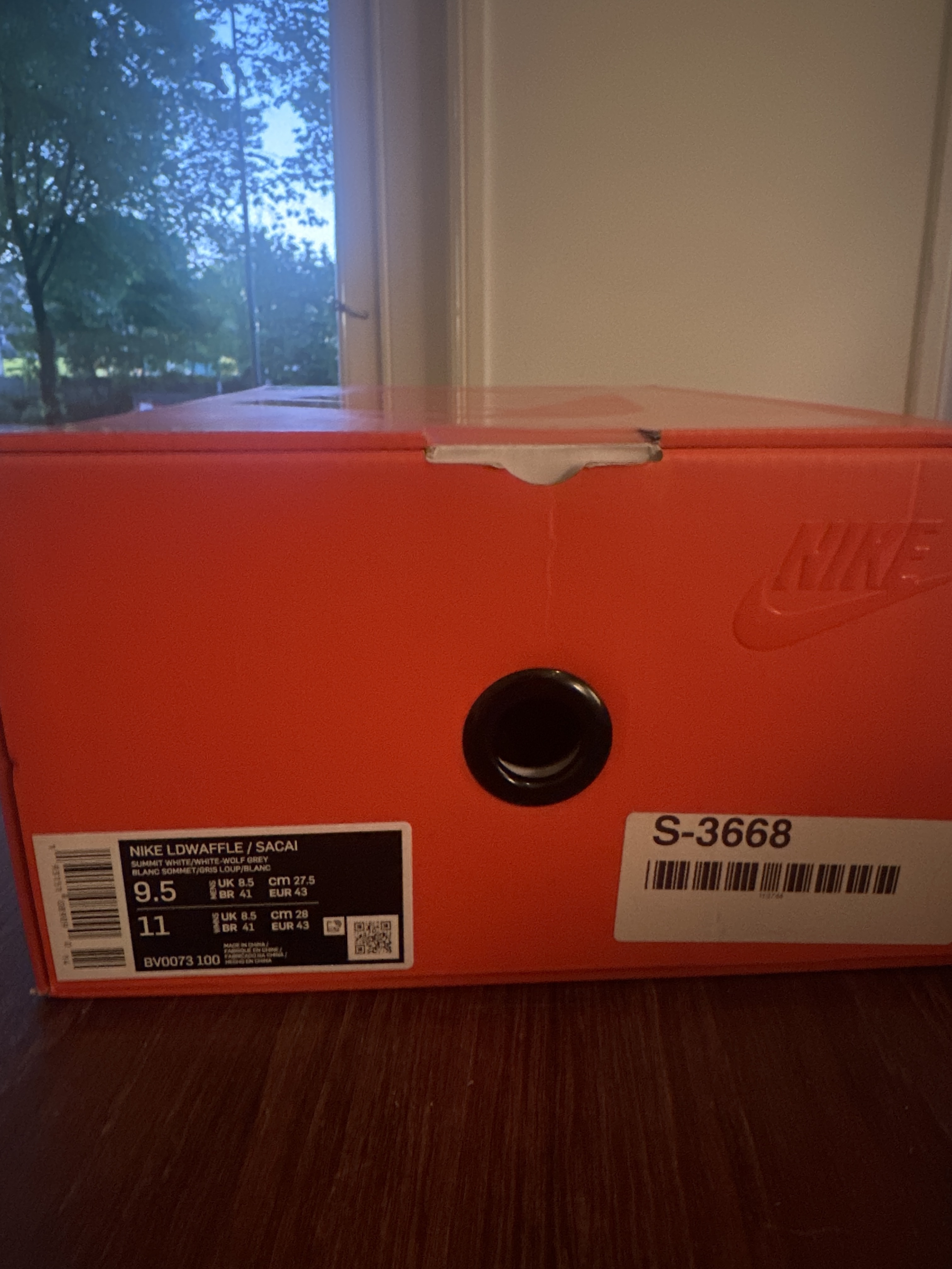Nike x Sacai LDV LDWaffle Summit White (2019) photo 7