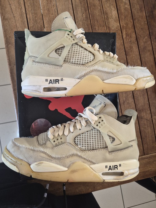 Air Jordan x Off-White 4 WMNS 'Sail' (2020)