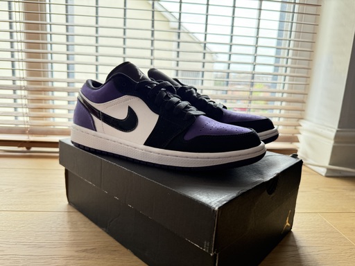 Air Jordan 1 Low 'Court Purple' (2019)