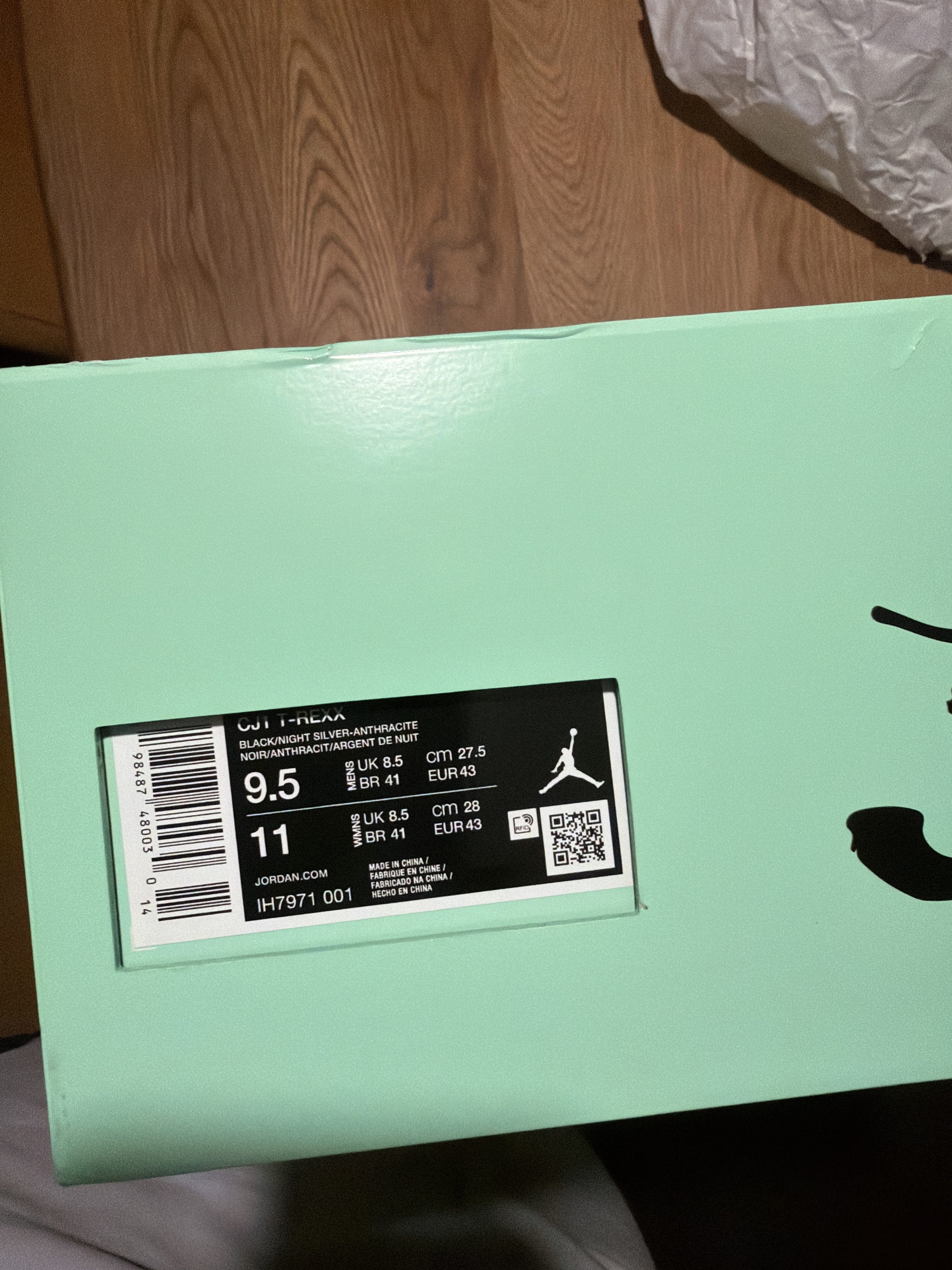 Air Jordan x Travis Scott x Chase B Jumpman Jack 'Night Silver' (2025) photo 6