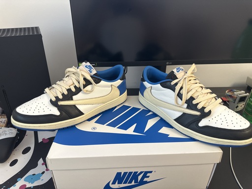 Air Jordan x Fragment x Travis Scott 1 Low 'Design' (2021)
