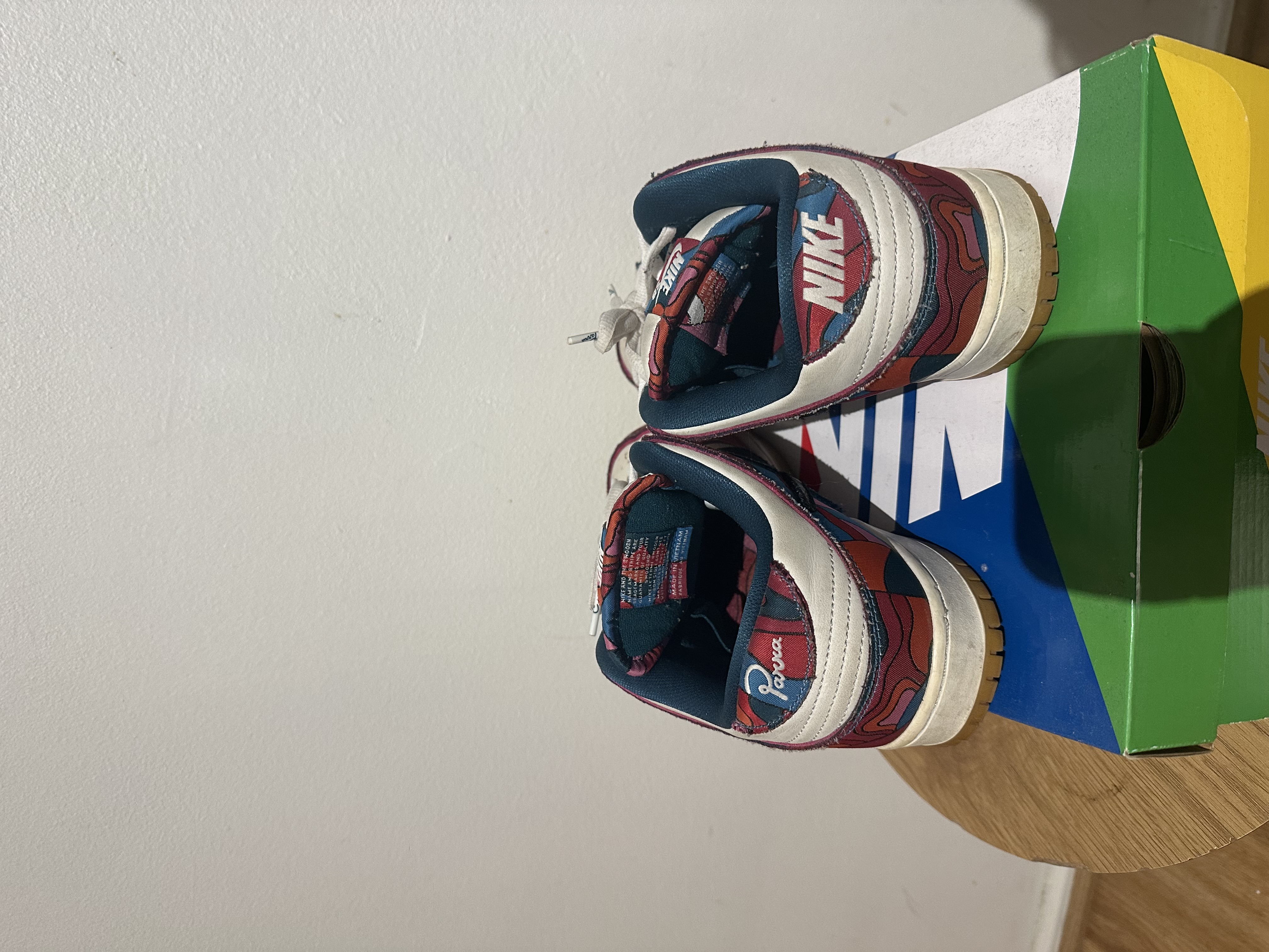 Nike x Parra SB Dunk Low 'Abstract Art' (2021) photo 4