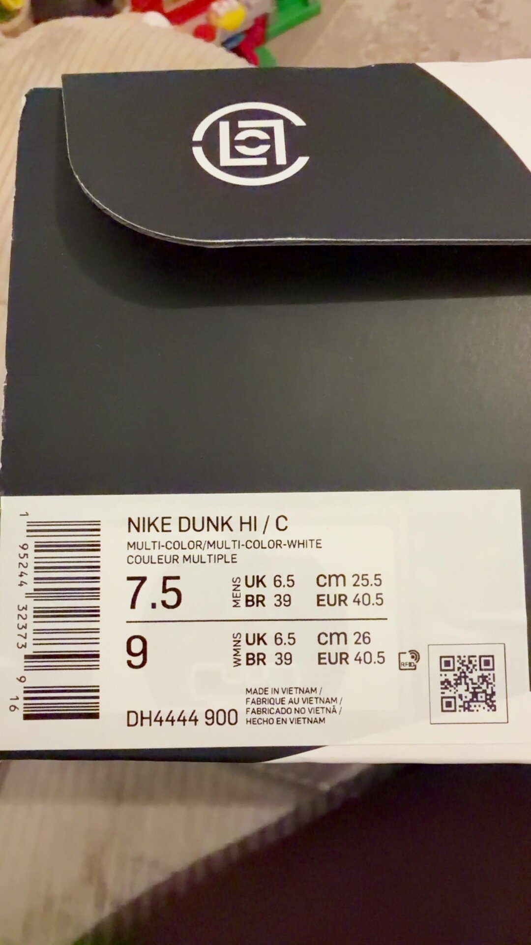 Nike x CLOT Dunk High Flux (2022) photo 3