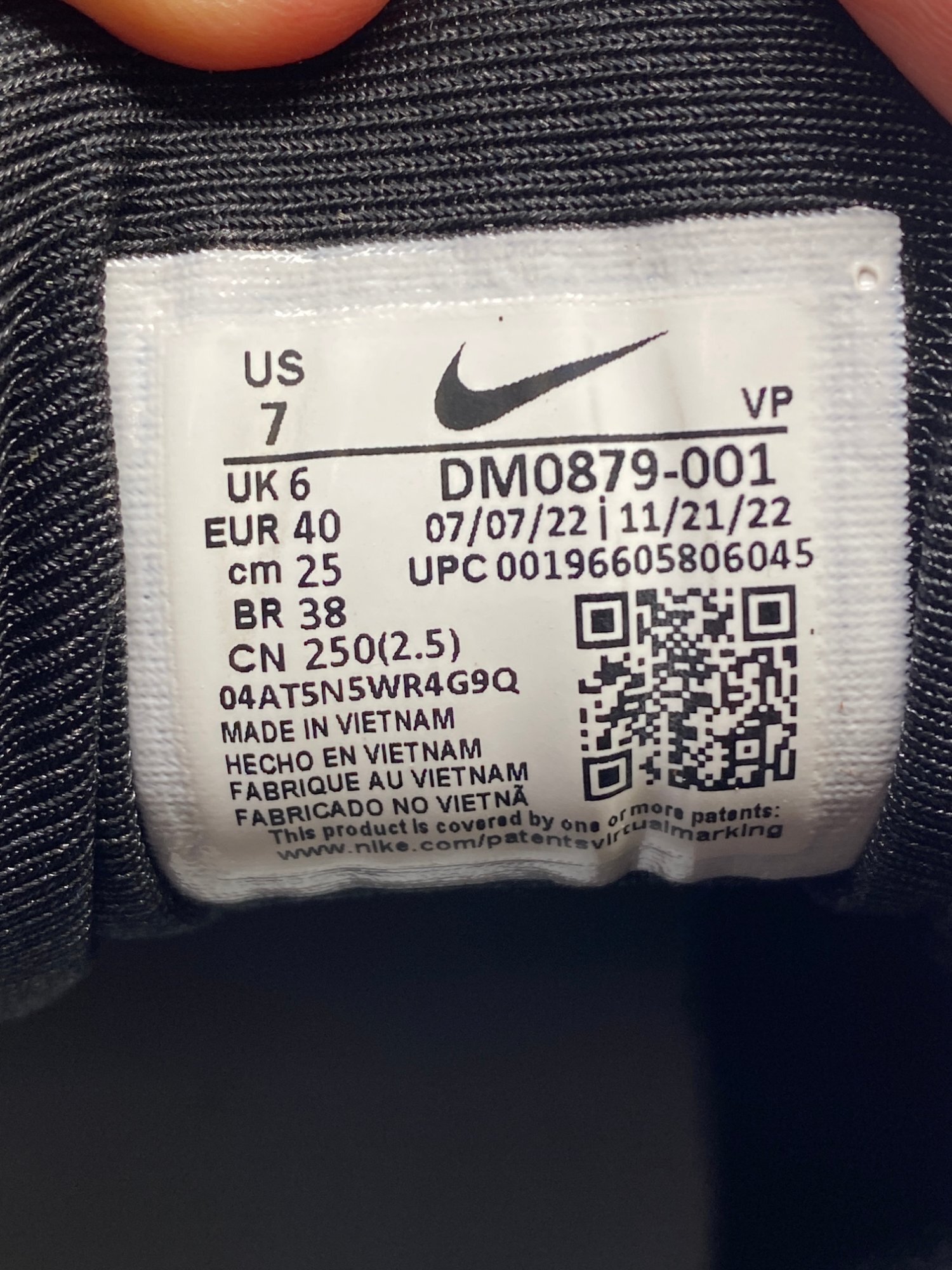 Nike x NOCTA Glide Black White (2023) photo 6