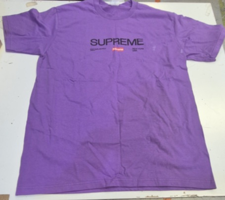Supreme Est. 1994 Tee Purple (FW21) photo 1