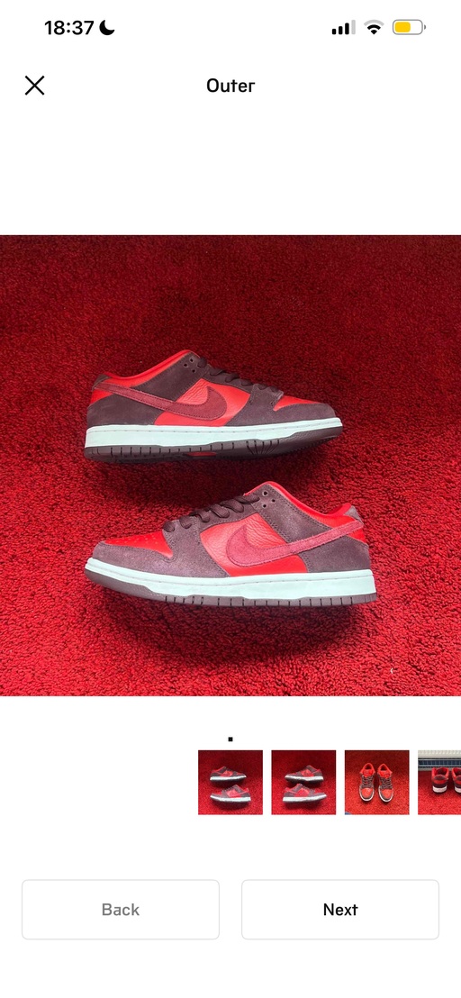 Nike SB Dunk Low 'Cherry' (2022)