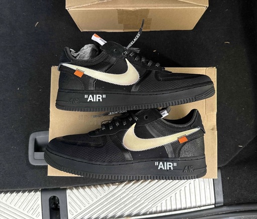 Nike x Off White Air Force 1 Low 'Black' (2018)