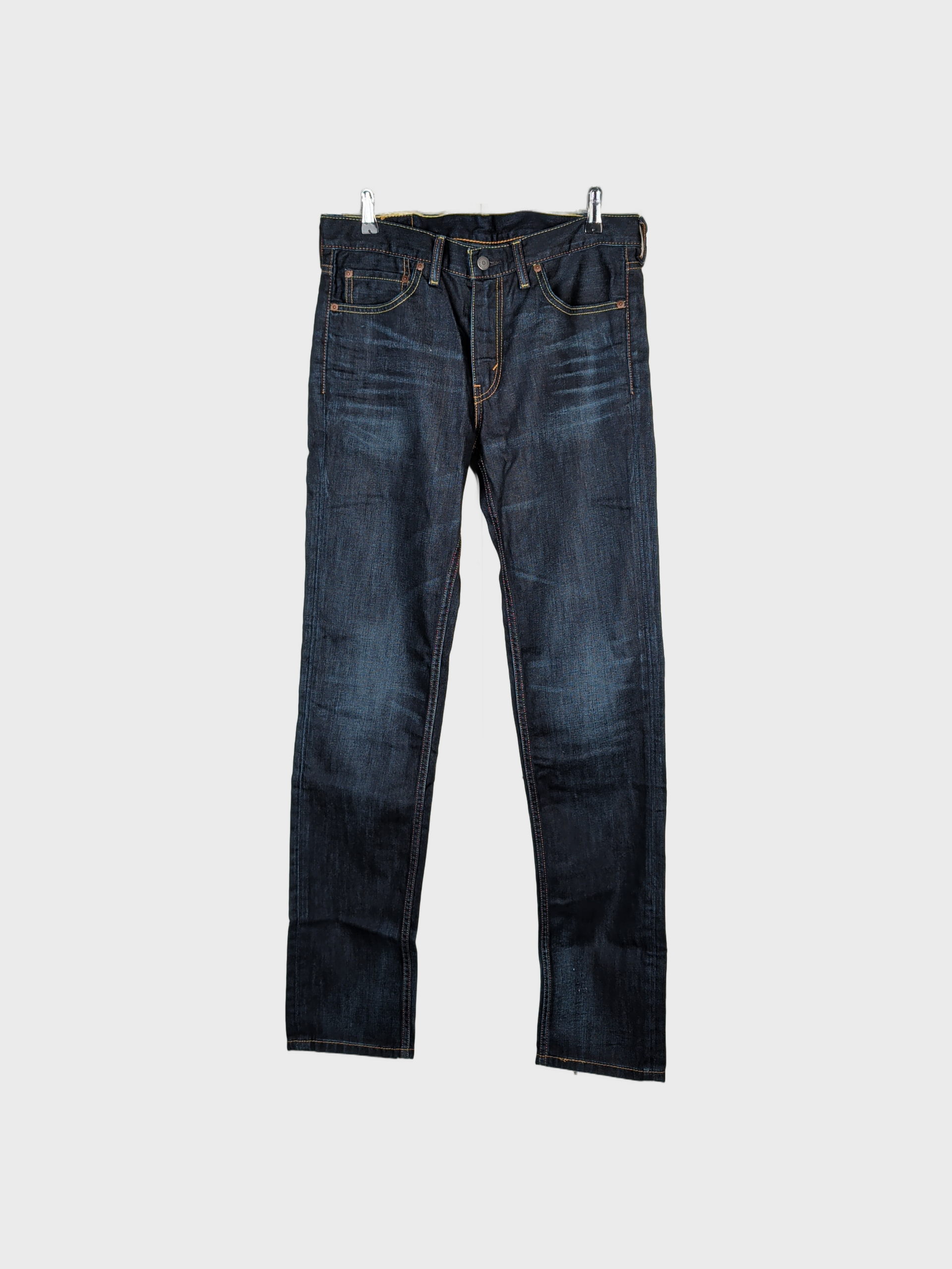 Levi Strauss & Co. Dark Blue Jeans Men 32 L34 photo 1