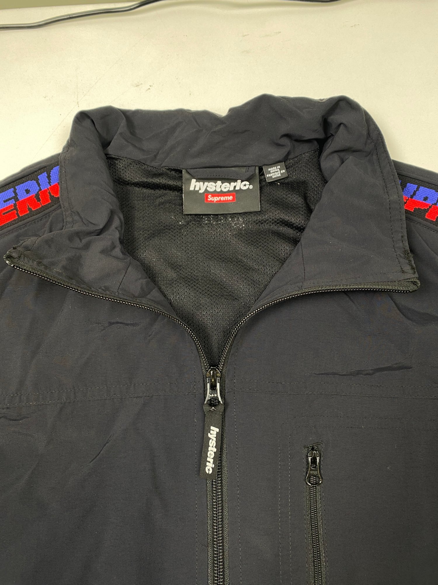Supreme x Hysteric Glamour Track Jacket 'Black' (FW24) photo 3