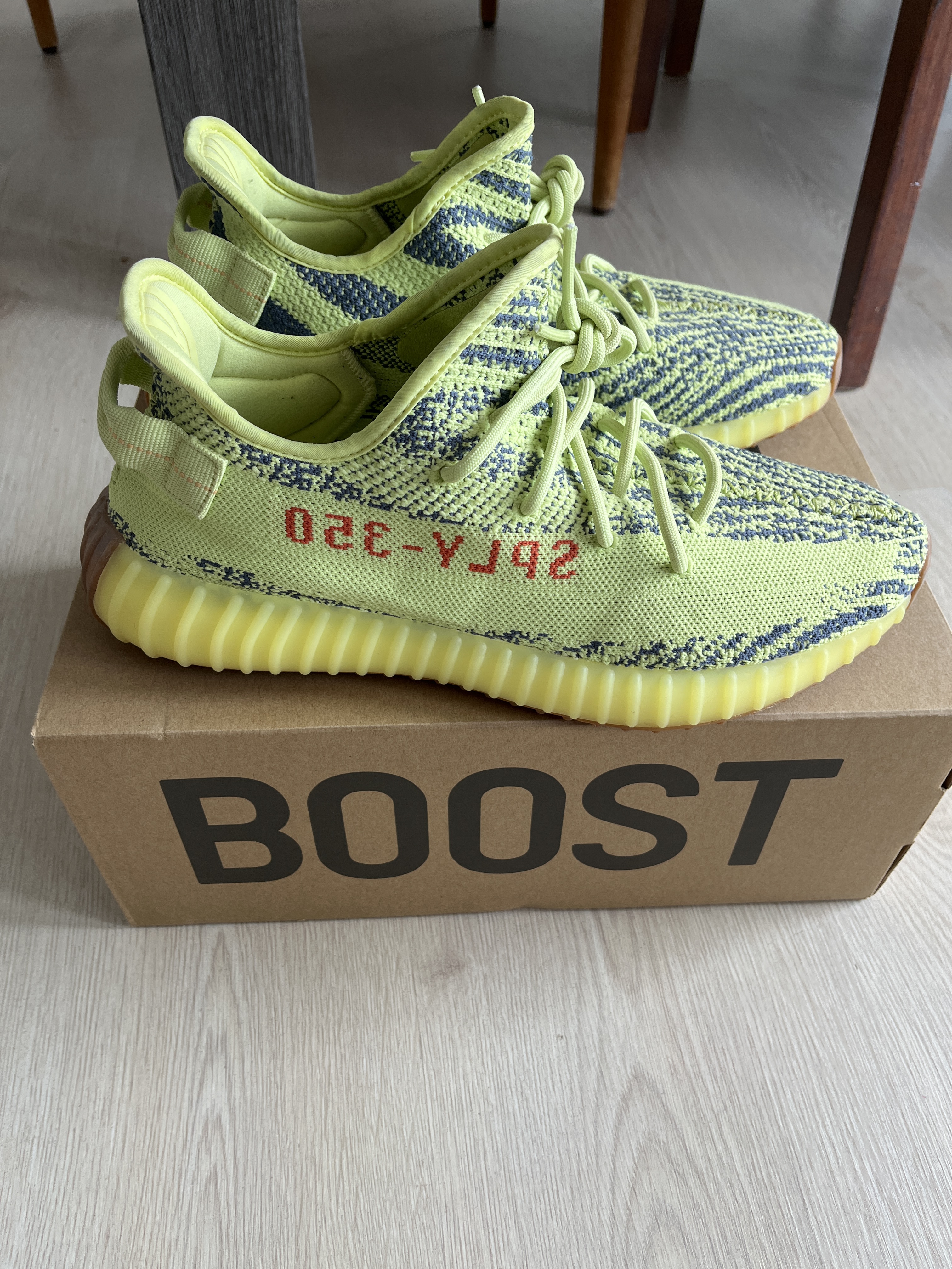 Yeezy Boost 350 V2 'Semi Frozen Yellow' photo 10