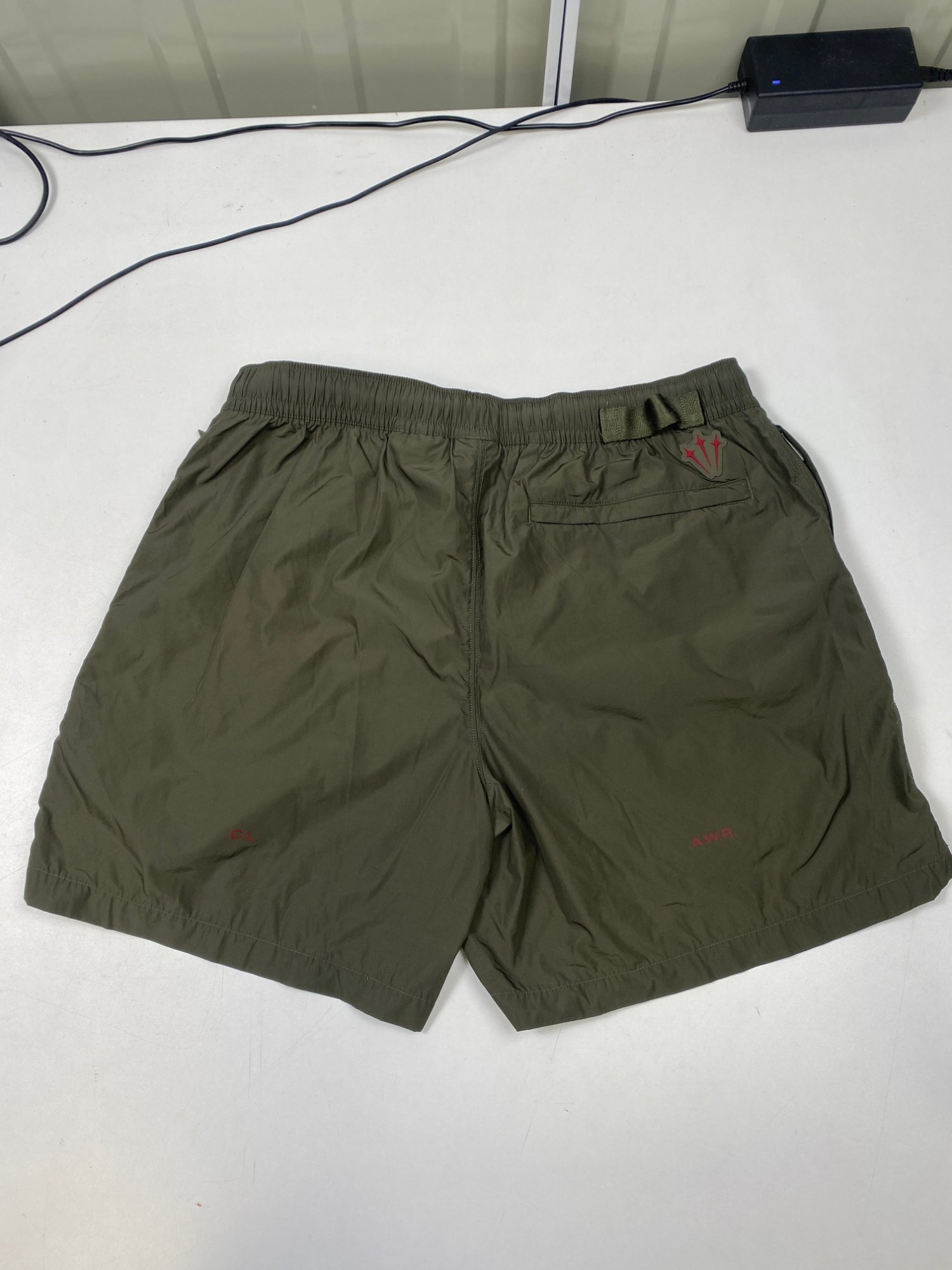 Nike x NOCTA Cardinal Nylon Short Olive Green photo 2