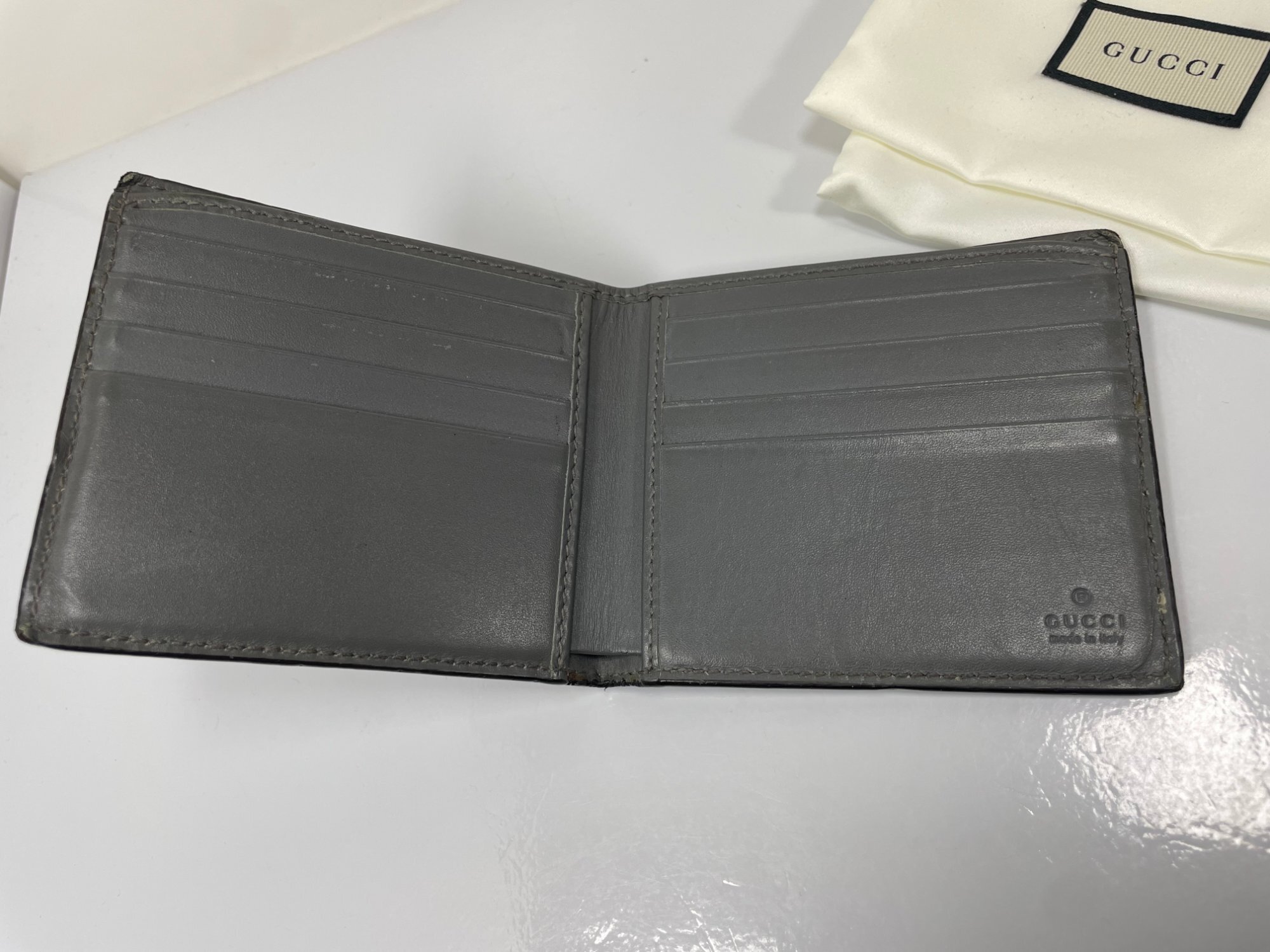 Gucci Guccissima Leather Cardholder photo 5