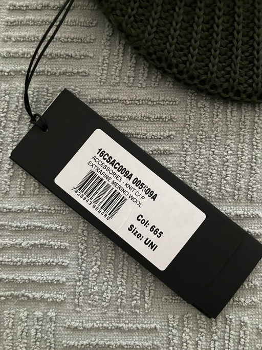 Palace C.P. Company Peak Goggle Beanie Olive (FW23)