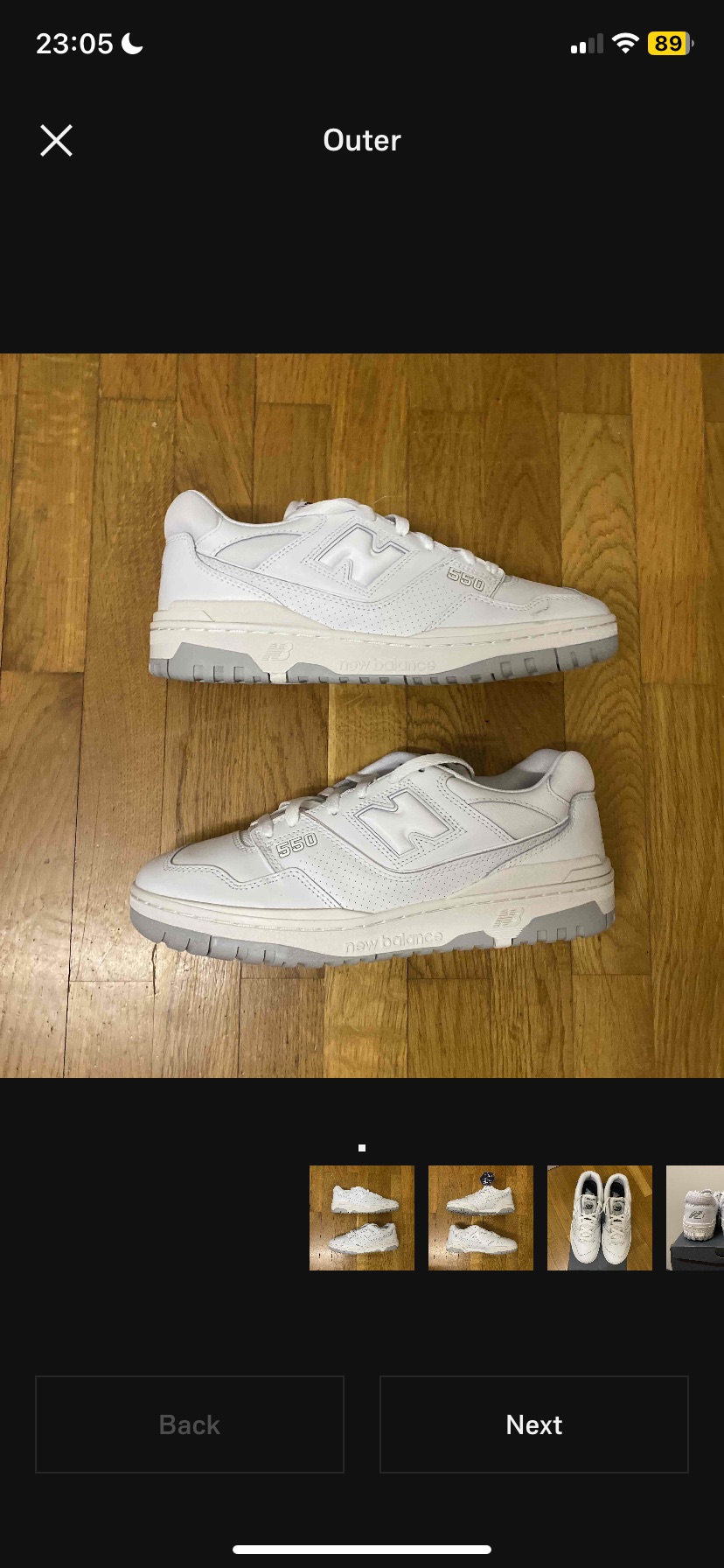New Balance 550 White (2021) photo 1