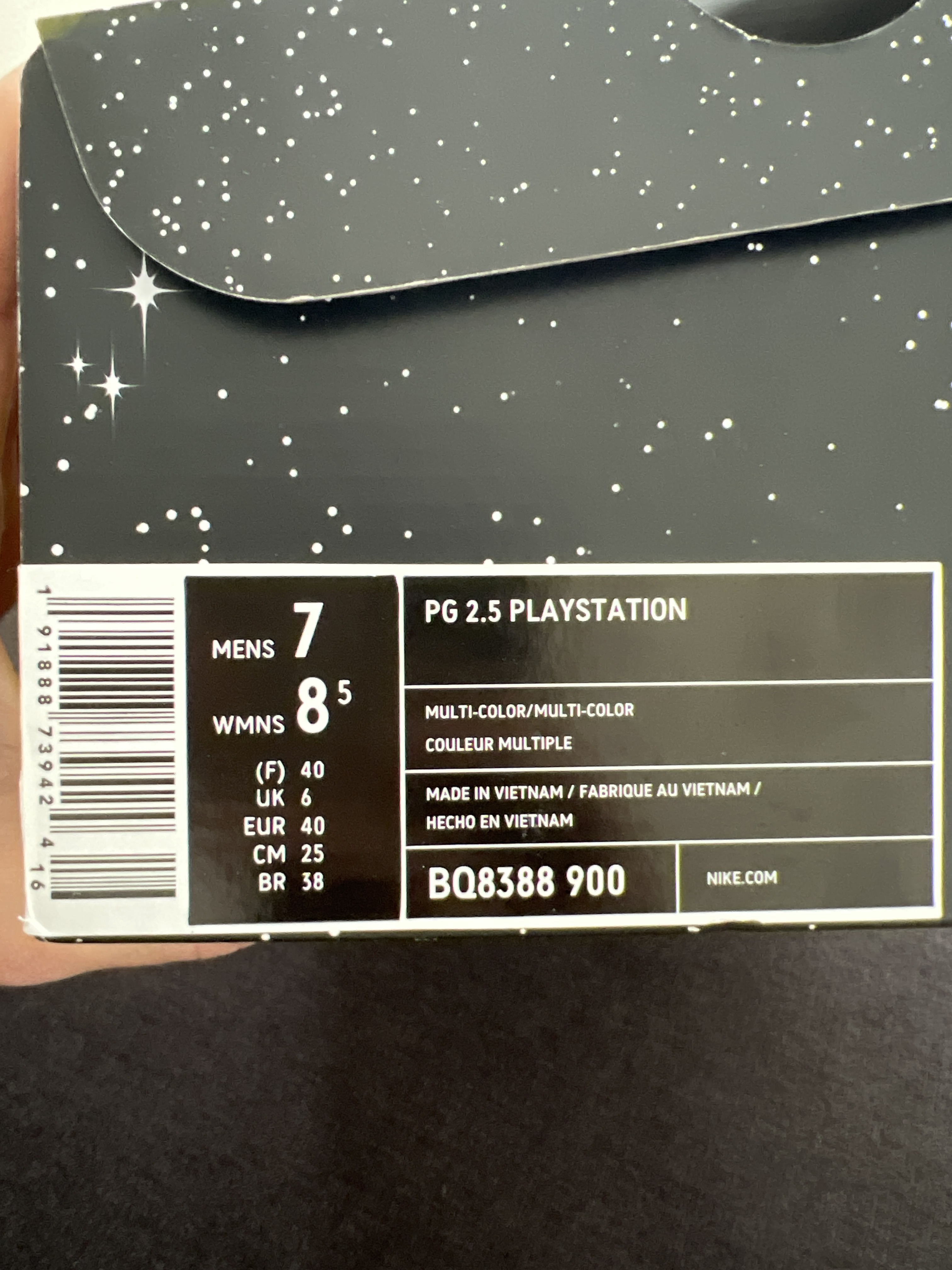 Nike x PlayStation PG 2.5 Blue (2018) photo 6