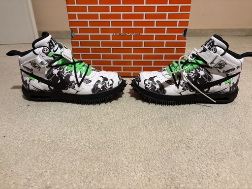 Nike x Off White Air Force 1 Mid 'Grim Reaper' (2023)