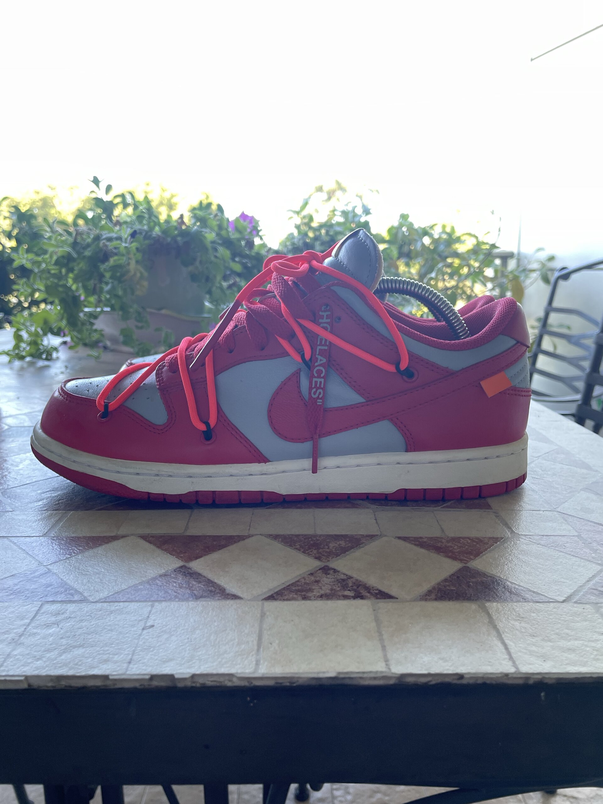 Nike x Off White Dunk Low 'University Red' (2019) photo 6