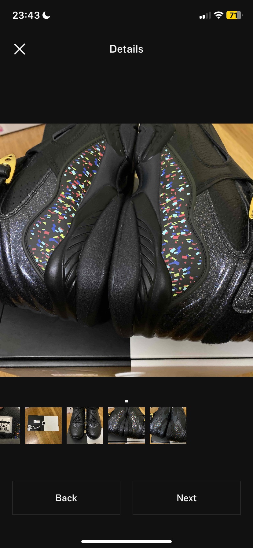 Air Jordan 8 Retro 'Confetti Champion Chip' (2016) photo 8