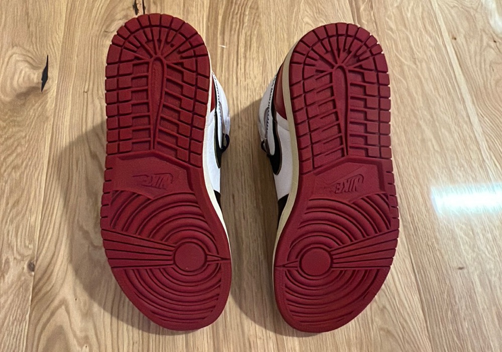 Air Jordan x Union LA 1 Retro High OG Varsity Red (2018) photo 5