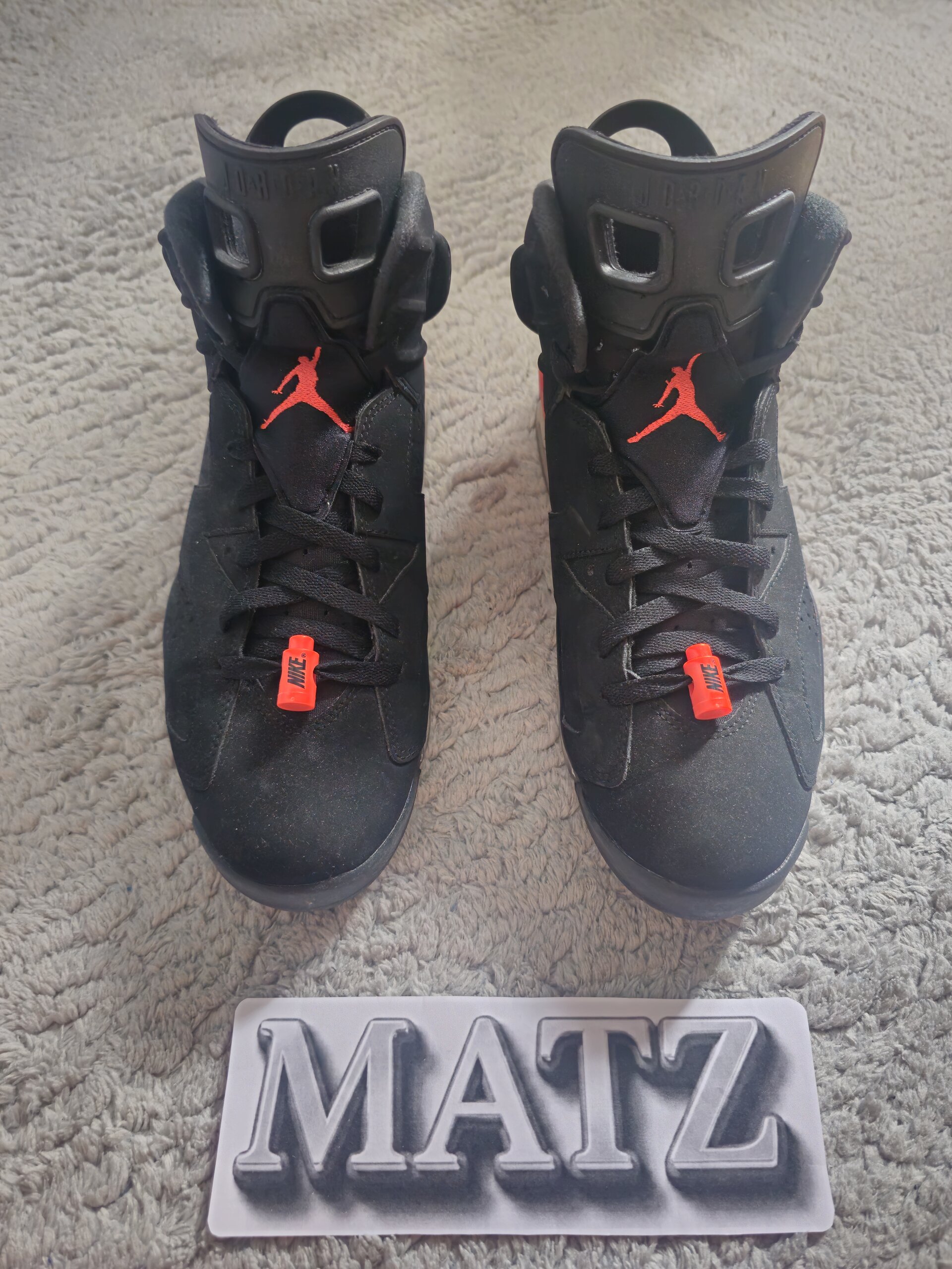 Air Jordan 6 OG 'Infrared' Black (NIKE AIR) (2019) photo 7