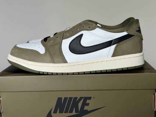 Air Jordan 1 Low OG 'Medium Olive' (2026)