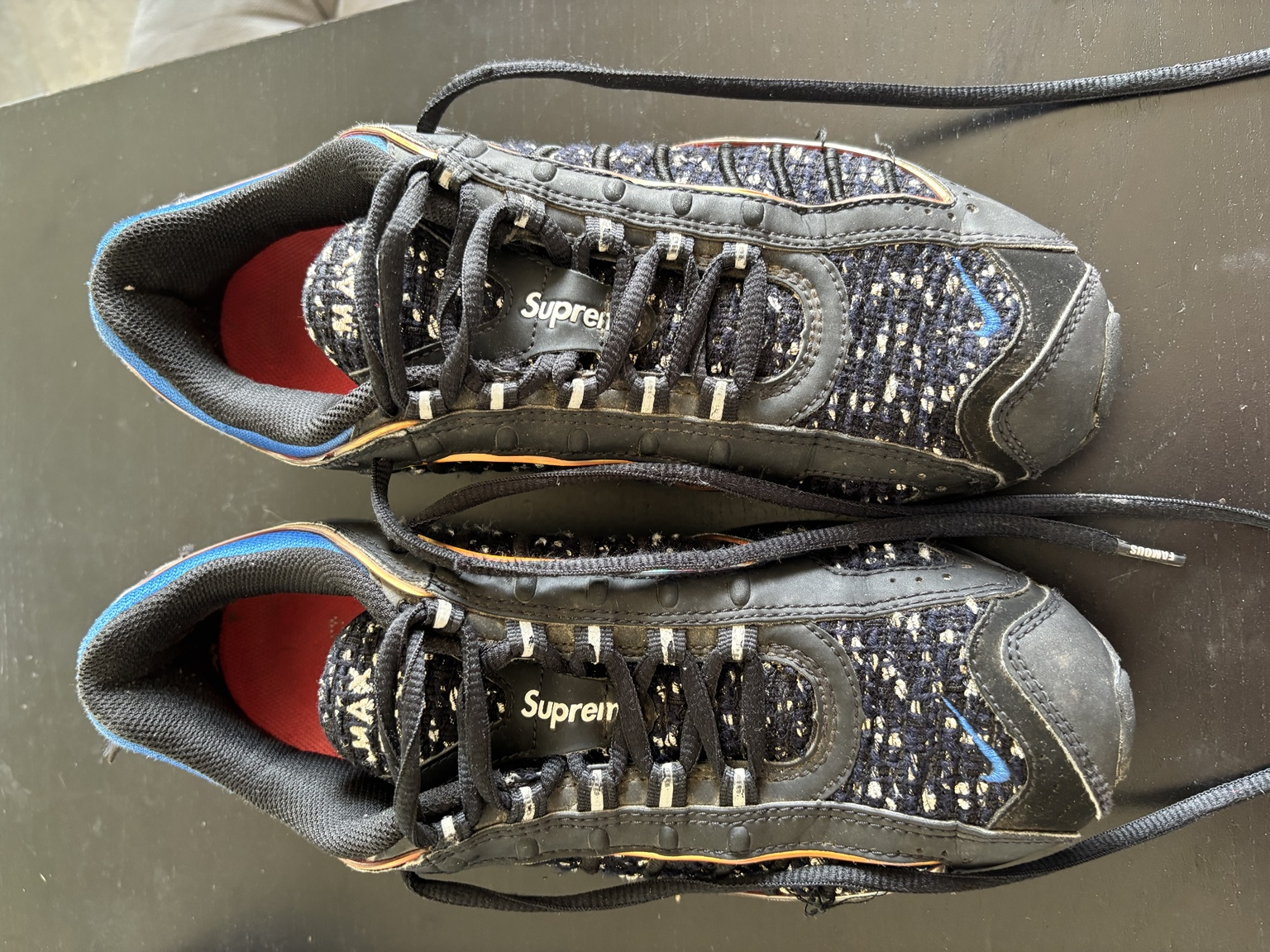 Nike x Supreme Air Tailwind IV 4 Black (2019) photo 3
