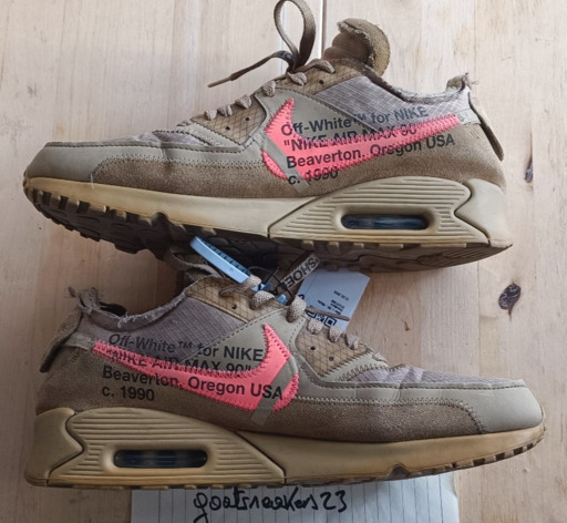 Nike x Off White Air Max 90 'Desert Ore' (2019)