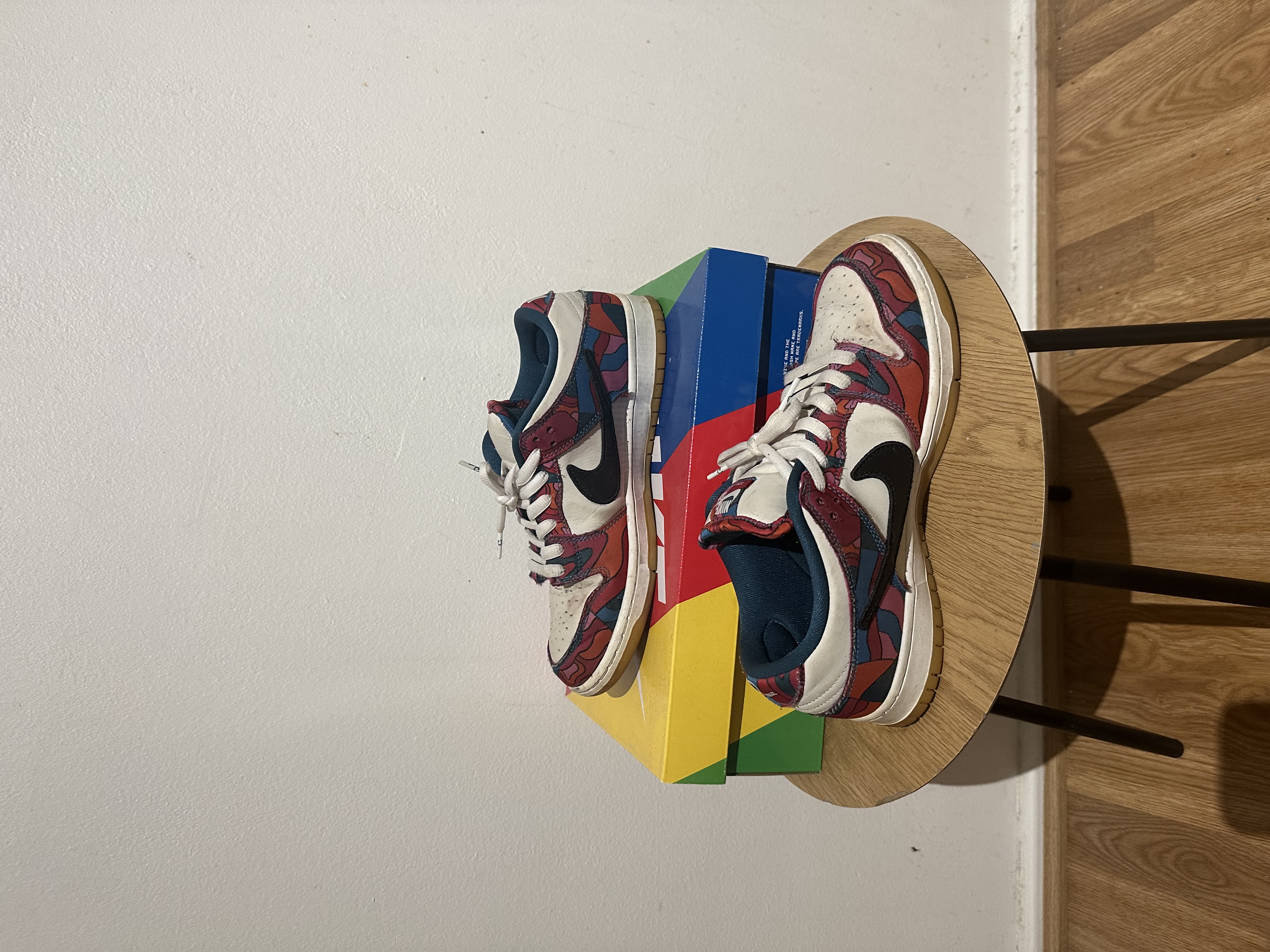Nike x Parra SB Dunk Low 'Abstract Art' (2021) photo 2