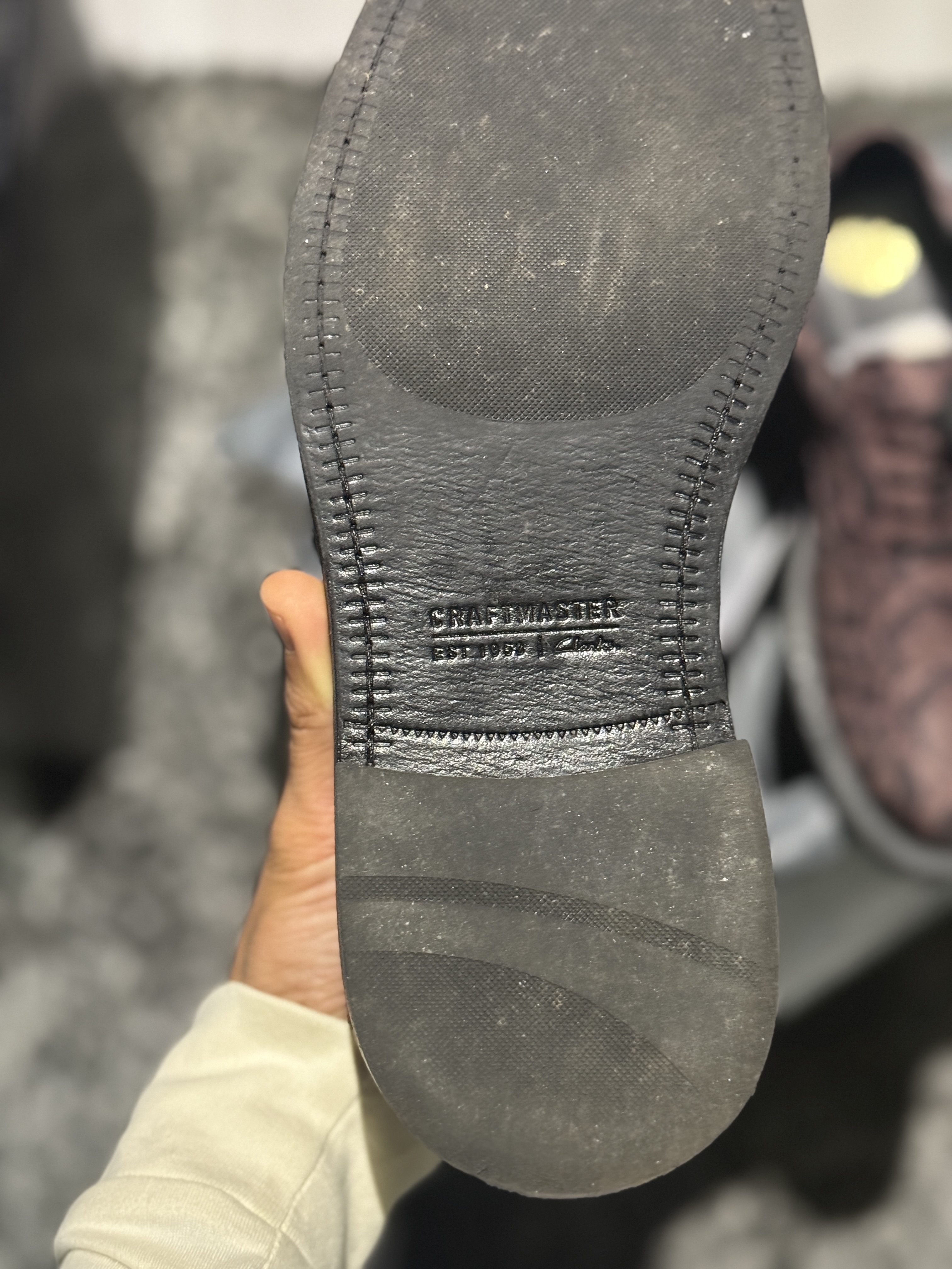 Clarks x MARTINE ROSE CUR Oxford 2 M 'Brown Snake' (2024) photo 4
