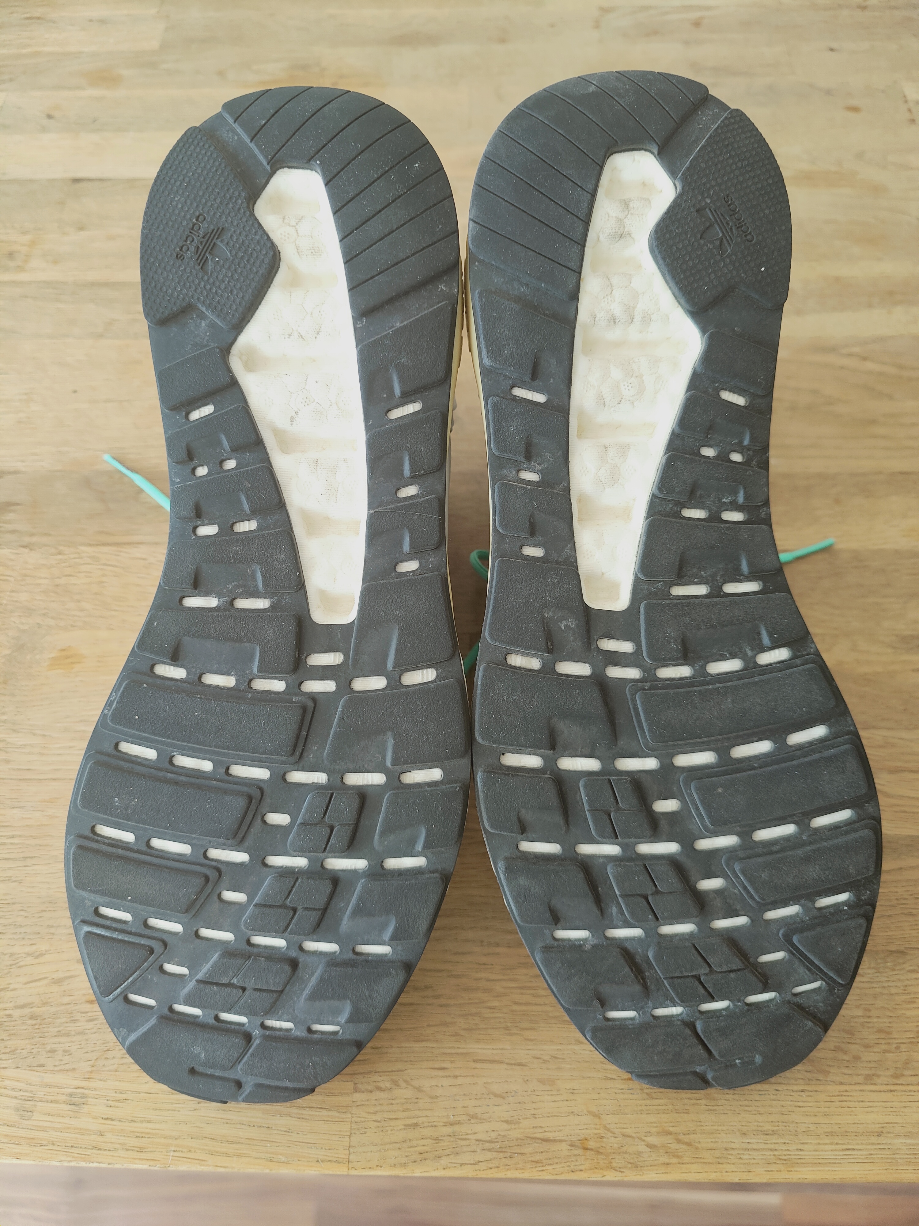 Adidas ZX 2K Boost Grey One Hi-Res Green (2020) photo 5