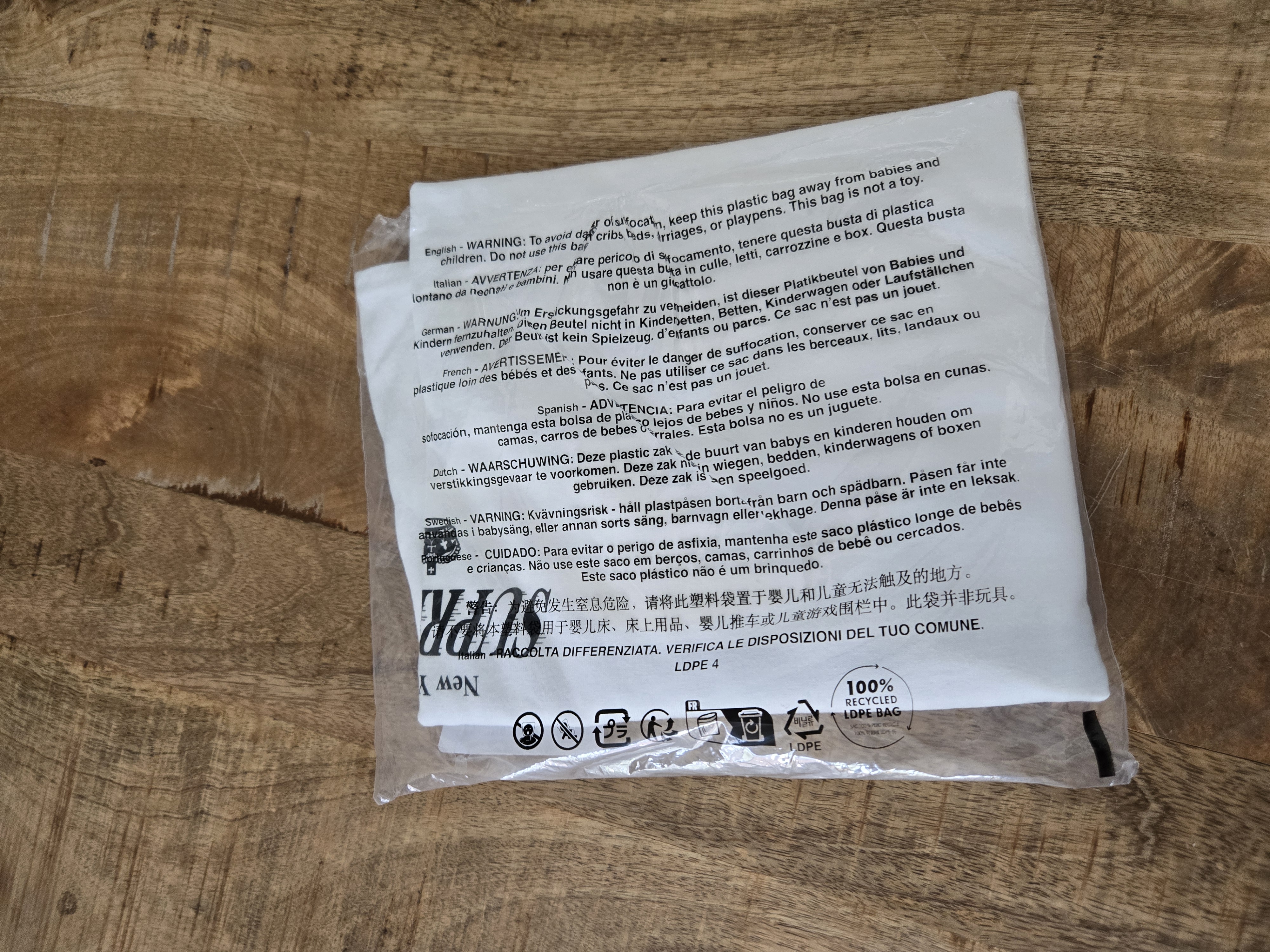 Supreme 4 Life Tee 'White' (FW24) photo 4