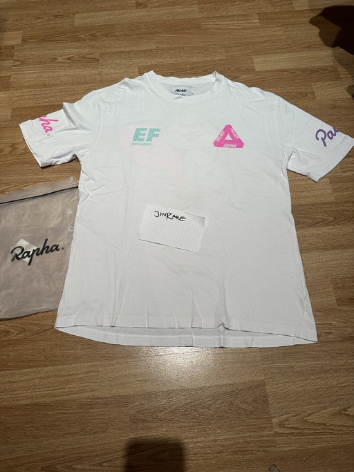 Palace Rapha EF Education First T-Shirt White (SS22)