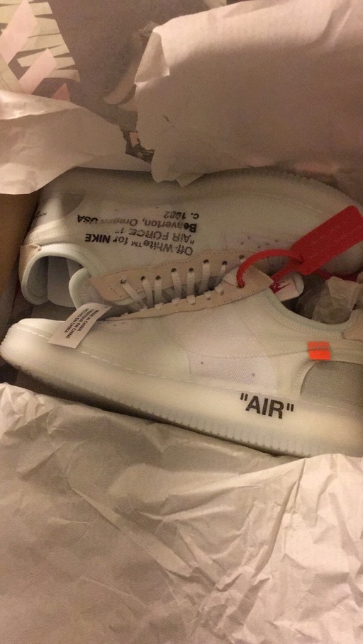 Nike x Off White Air Force 1 Low Virgil Abloh 'The 10 Ten'