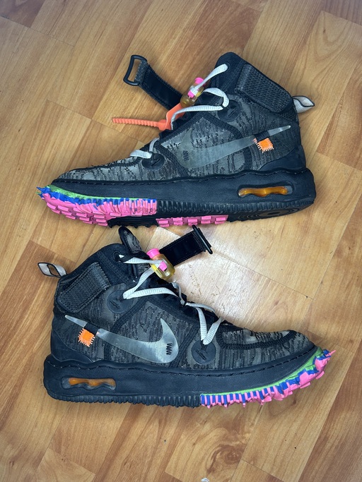 Nike Air Force 1 x Off-White Mid 'Black' (2022)