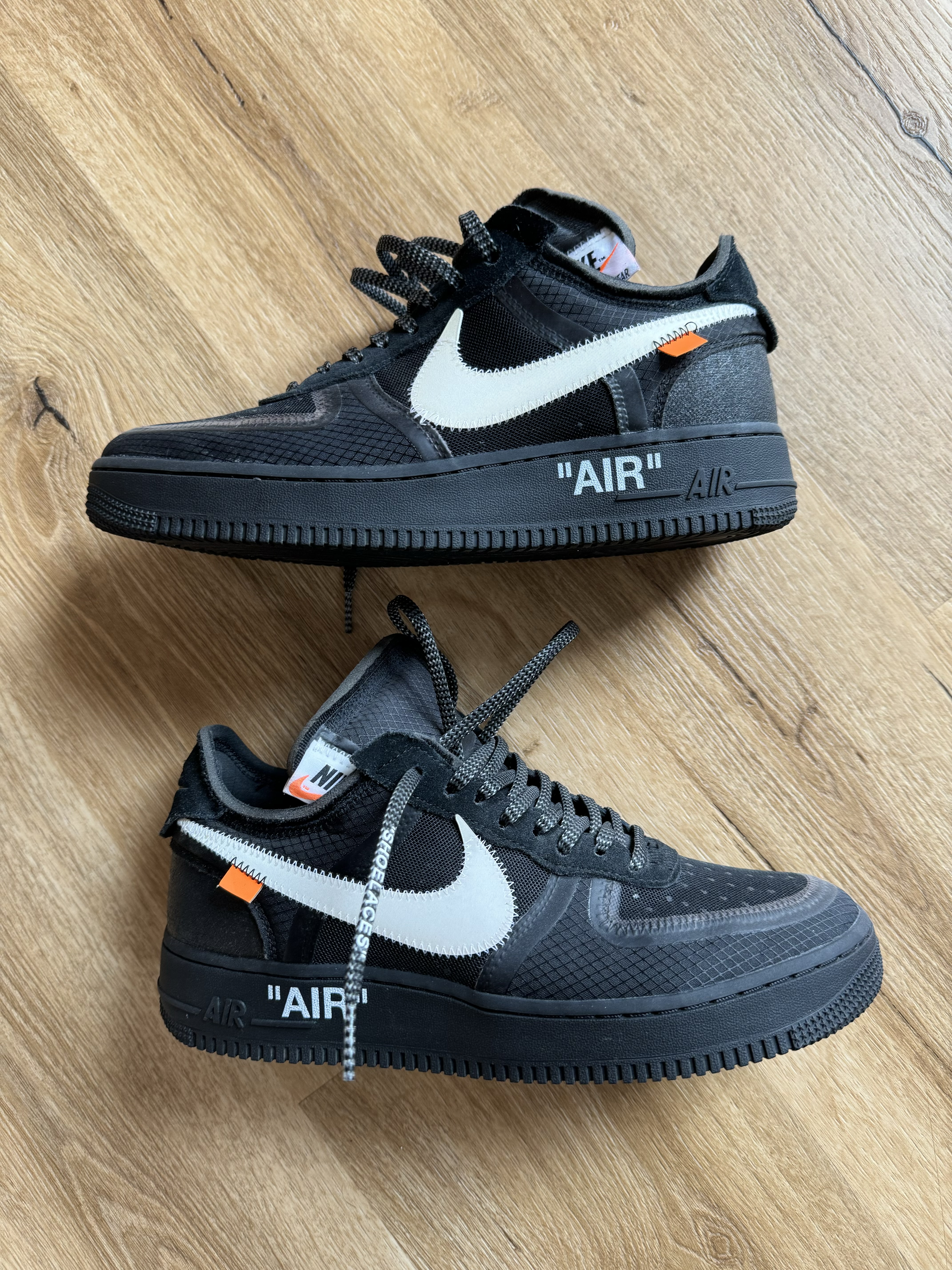 Nike x Off White Air Force 1 Low 'Black' (2018) photo 1