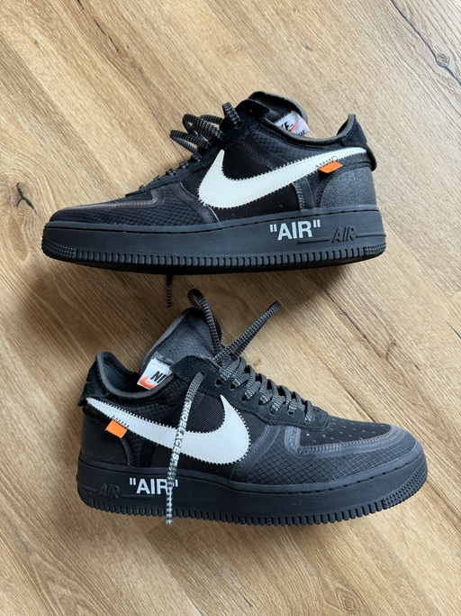 Nike x Off White Air Force 1 Low 'Black' (2018)