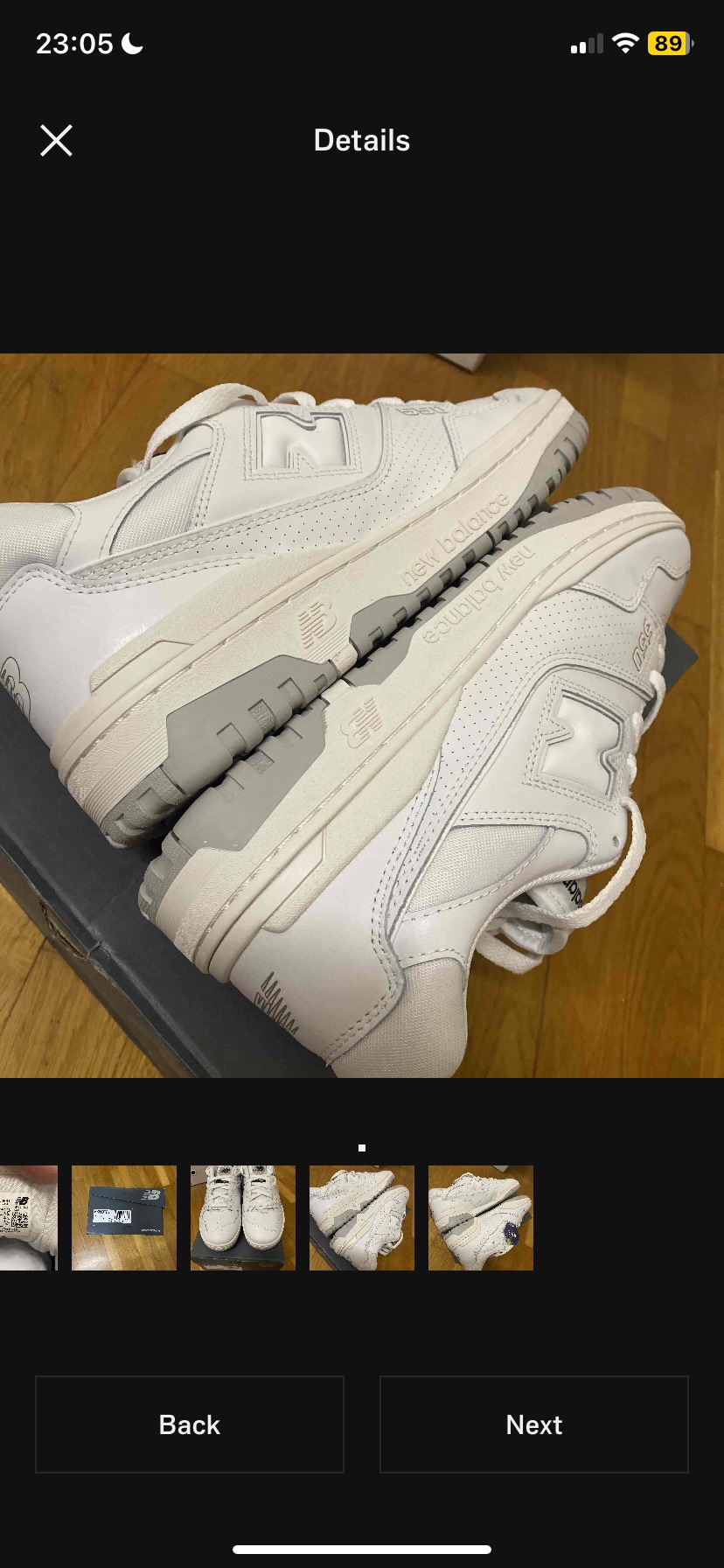 New Balance 550 White (2021) photo 9