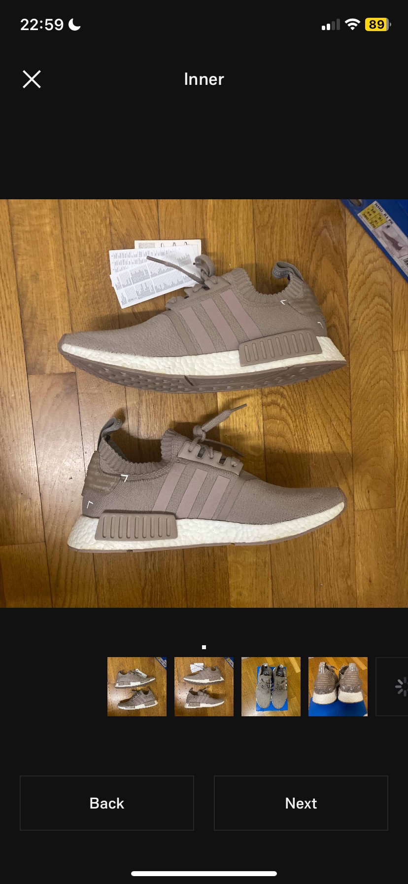 Adidas NMD R1 French Beige photo 2