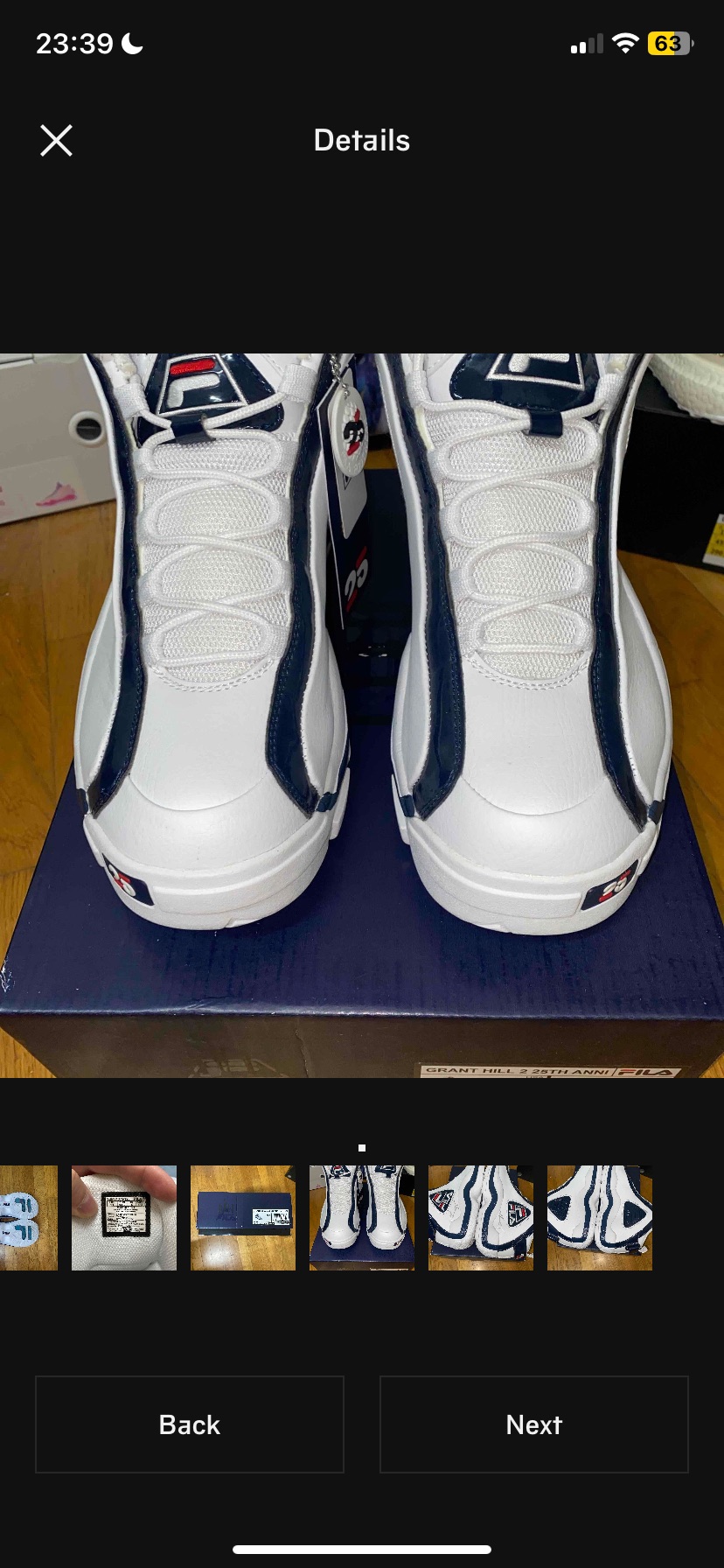 Fila Grant Hill 2 '25th Anniversary White' (2021) photo 8