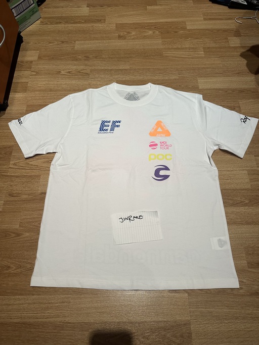 Palace x Rapha Off Bike T-Shirt White (FW20)