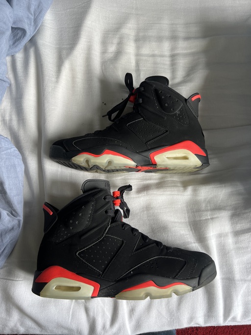 Air Jordan 6 OG 'Infrared' Black (NIKE AIR) (2019)