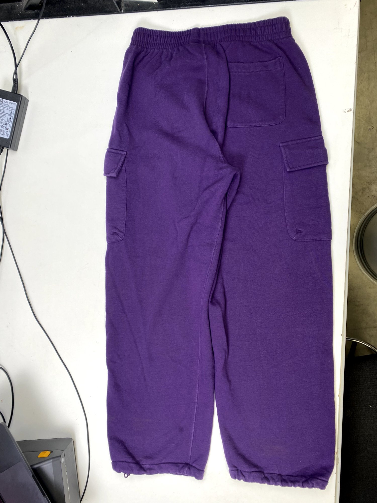 Supreme Small Box Cargo Sweatpant Purple (FW22) photo 2