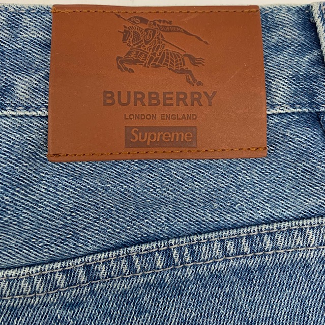 Supreme x Burberry® Denim Short Denim (SS22) photo 7