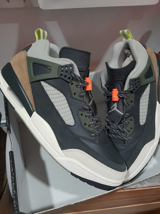 Air Jordan Spizike Low 'Anthracite Mango Cargo Khaki' (2026)