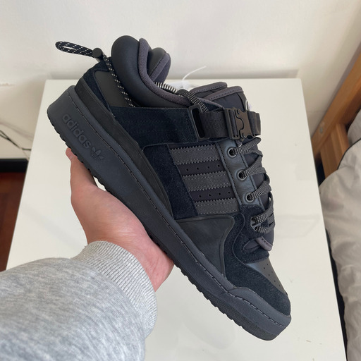 Adidas x Bad Bunny Forum Buckle Low Triple Black (2021)